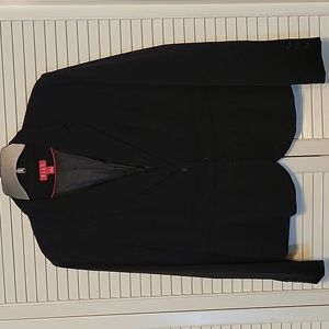 Elle black peplum style jacket Size 12